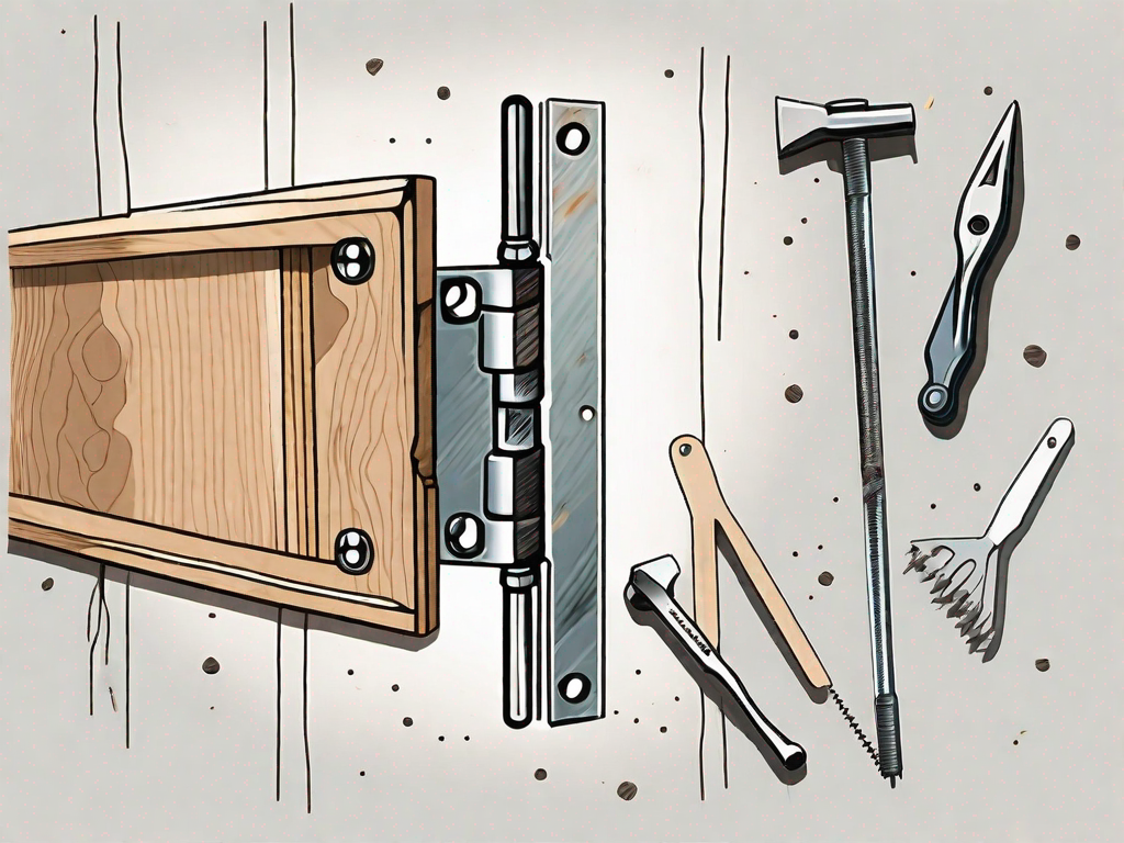 How to Fix a Stripped Door Hinge