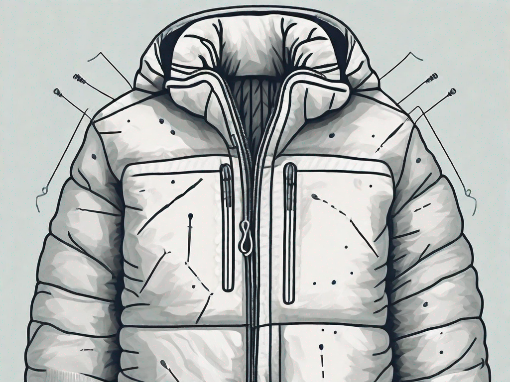 How to Fix a Small Hole in a Down Jacket