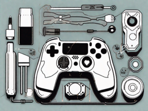 A scuf reflex controller disassembled