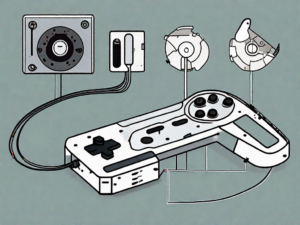 A broken gaming console shaped like a pigeon